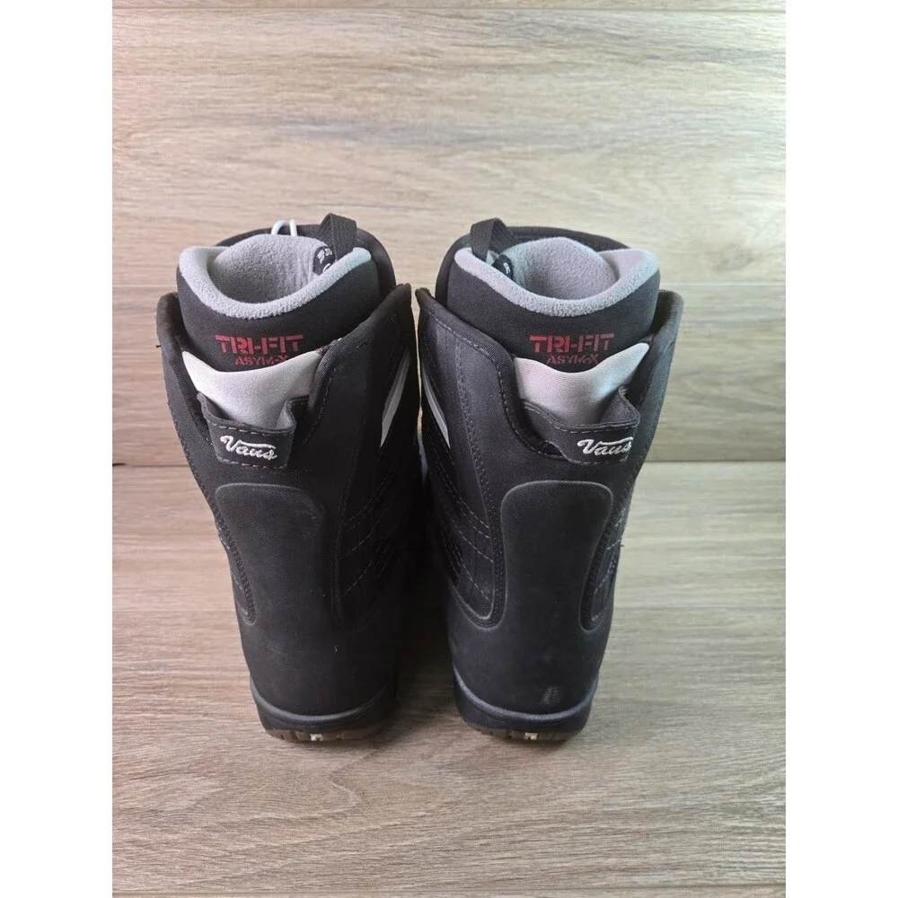 Vans Encore Womens Snowboard Boots Size 9 Black BOA Tri-Fit Asym-X Snowboarding